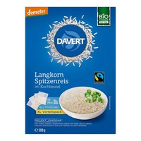 Davert Langkorn Spitzenreis im Kochbeutel demeter 500g