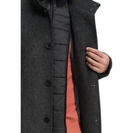 Tom Tailor Herren 2-in-1 Wollmantel mit Abnehmbarer Innenjacke