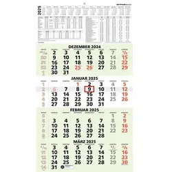 ZETTLER KALENDER 4-Monats-Wandkalender 2025