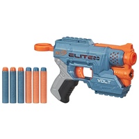 Nerf Elite 2.0 Volt SD-1 Blaster mit 6 Darts und Steckschienen, Spielzeug für draußen und drinnen, Reichweite bis zu 27 Meter, erweiterbar mit Zubehör, für Kinder ab 8 Jahren