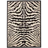 Tapiso Teppich, Schwarz, Creme, Textil, Rechteckig, 100x200 cm, Teppiche & Böden, Teppiche