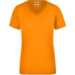 Damen Workwear T-Shirt Signal - Farbe orange, neon - Größe XL
