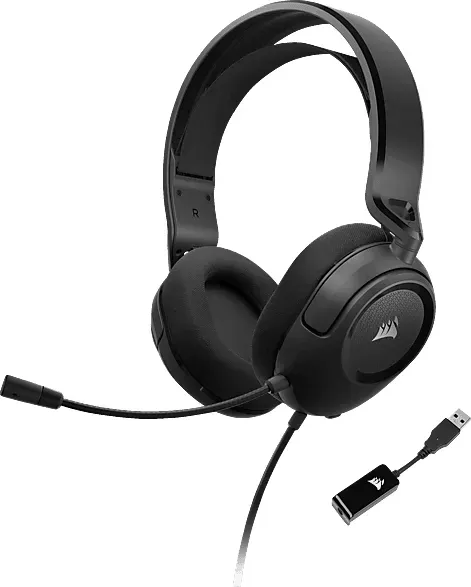 CORSAIR CA-9011386-EU HS35 SURROUND, Over-ear Gaming Headset Schwarz