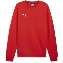 Puma teamGOAL Casuals Crew Neck Sweatshirt Herren 01 red/white XL
