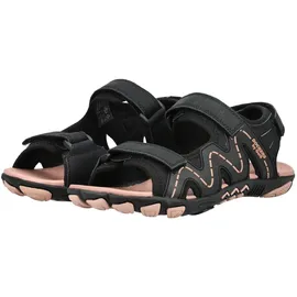Dockers Outdoor-Sandalen Damen Schwarz/Rosa 39