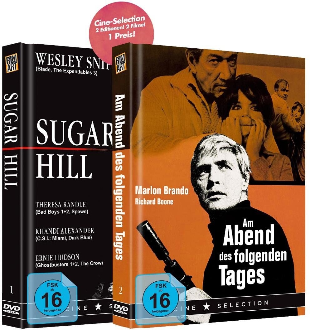 Sugar Hill + Am Abend des folgenden Tages - Limited CINE SELECTION - Mediabook-Bundle - 2 DVD Set - Wesley Snipes und Marlon Brando