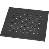 KOTARBAU® Gusseisen Kaminrost - 38 x 35 cm - Kaminofen Rost - Ascherost für Kaminöfen - Ofenrost - Massiv & Robust - Gussrost - Eckig