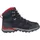 Jack Wolfskin Wanderschuh JACK WOLFSKIN "TRAIL HIKER TEXAPORE MID K", Kinder, Gr. 30, blau (night blau), Leder, Textil, Schuhe Wanderschuh, wasserdicht, Trekkingschuh