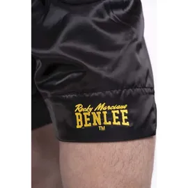 BENLEE Rocky Marciano Herren Thaiboxhose, Schwarz, XL
