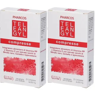 PHARCOS Teleangyl Set da 2 2x20 pz Compresse