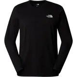 The North Face M L/S Simple Dome Tee TNF Black