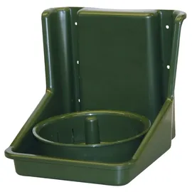 Kerbl Lecksteinhalter mit rundem Einsatz, dunkelgrün
