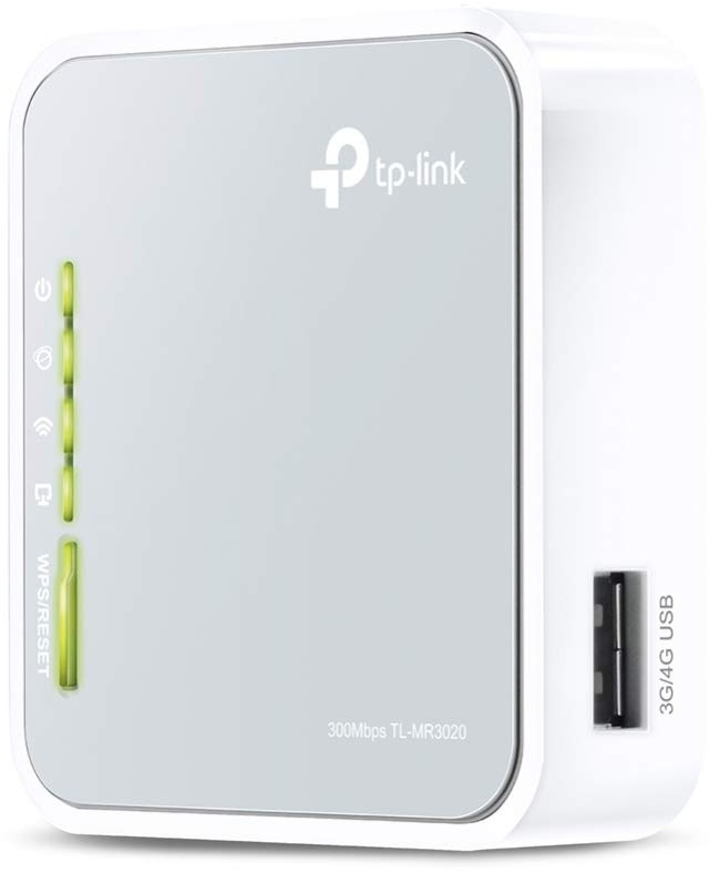 TP-LINK TL-MR3020 IEEE 802.11n Wireless Router (3,75 G, 2,48 GHz, ISM TL-MR3020)