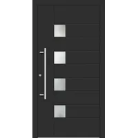 Haustür mit Fingerprint "HENRIKE" 79 mm RC2 Anthrazit Eisenglimmer DB 703 innen öffnend DIN links