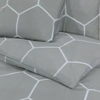 VidaXL Bettwäsche-Set Grau 260x220 cm Baumwolle