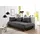 MAINTAL Polsterliege 83 x 203 cm Schwarz/Grau