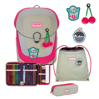 Scout Sunny II Schulranzenset 4tlg. pink cherry