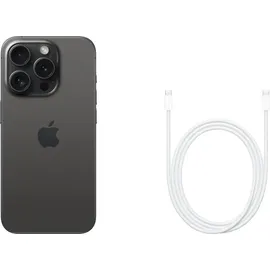 Apple iPhone 15 Pro 256 GB Titan Schwarz