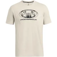 Under Armour Glitch Logo T-Shirt Herren 110 - summit white/black XXL