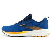 Brooks Trace 3 Sneaker, Blue/Peacoat/Orange, 44.5 EU