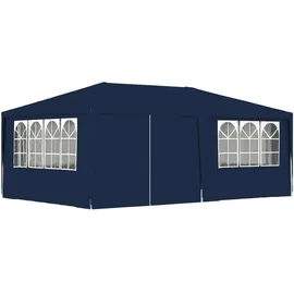 vidaXL Profi-Partyzelt 4 x 6 m inkl. Seitenteile blau