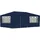 vidaXL Profi-Partyzelt 4 x 6 m inkl. Seitenteile blau