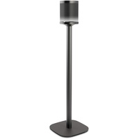 Vogel's SOUND 4301 Lautsprecher Ständer für Sonos One (SL), Integriertes Verlängerungskabel, Höhe: 82 cm, Max. 5 kg, Schwarz, 1 Standfuß