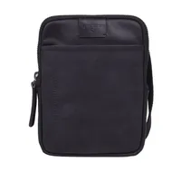 Strellson Brick Lane Brian Umhängetasche Leder Black
