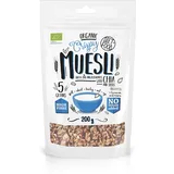 DIET-FOOD Bio Muesli Crunchy With Chia Frühstück Müsli mit Chiasamen Low Carb Non-GMO Snack ohne Zuckerzusatz 1er Pack