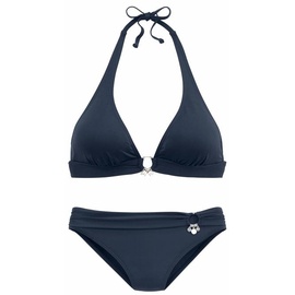 s.Oliver Triangel-Bikini Damen dunkelblau, Gr.32 Cup A/B,