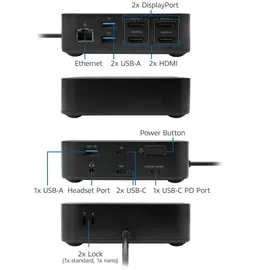 Act USB-C Dual 4K Schwarz