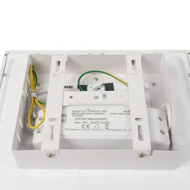 LINDBY Kenma 1-flammig LED-Panel dimmbar weiß