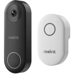 Reolink D340W WLAN Video-Türklingel mit Gong 5MP 2K+ 2560x1920, PoE, IP65-Wetterschutz, Nachtsicht, Personenerkennung