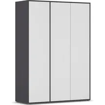 Rauch Drehtürenschrank Nabila 140 x 194 x 53 cm Grau