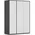 Rauch Drehtürenschrank Nabila 140 x 194 x 53 cm Grau