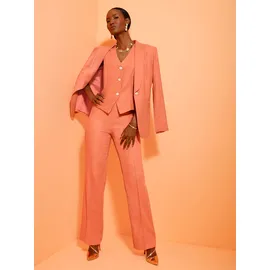 CREATION L Leinen-Mix-Blazer in papaya | Gr.: 40