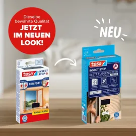 Tesa Insect Stop COMFORT 100 x 100 cm Anthrazit