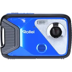 ROLLEI Sportsline 60 Plus Digitalkamera Blau, - opt. Zoom, Farb-TFT-LCD