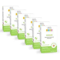 Vitamine für Kinder Immunsystem - WHITE OMEGA® Kids Immun 540 Stück / 6 Monate