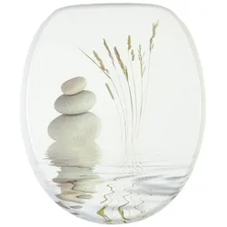 Sanilo WC-Sitz, BxL: 37,7 x 47 cm, Balance - weiss