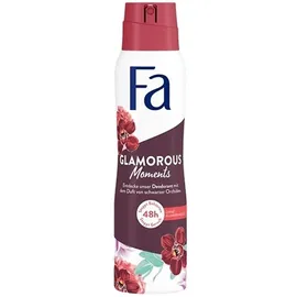 Fa Glamorous Moments Deo Spray 48h stoppt Bakterien 0% Aluminiumsalze