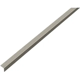 GAH Alberts Alberts Winkelprofil, Edelstahldesign, Dunkel, Aluminium, Profil-Ecke, Länge 1 m, 10 x 10 x 1 mm