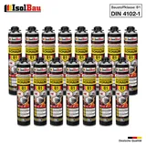 Brandschutzschaum B1 Bauschaum 15 x 750 ml Montageschaum Pistolenschaum Isolbau