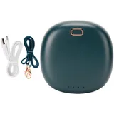 Tragbarer, Freihändiger Nackenventilator, Usb-aufladbar, Klingenloser Outdoor-ventilator (grün)