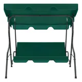 vidaXL Hollywoodschaukel Grün 170×110×153 cm Stoff