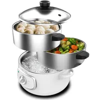 Cecotec Dampfgarer Vapovita SteelPot 1300W 10L