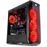 LC-POWER Gaming 988B Red Typhoon, Acrylfenster (LC-988B-ON)