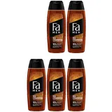 Fa 4 er Pack FA Duschgel Men Red Cedarwood 4 x 250 ml