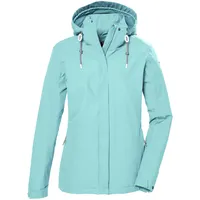 KILLTEC Damen Funktionsjacke wasserdicht/Outdoorjacke mit abzippbarer Kapuze, KOS 61