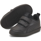 Puma Unisex Kids Courtflex V2 V Inf Sneakers, Puma Black-Dark Shadow, 23 EU - 23 EU